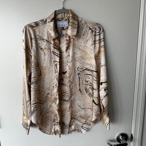 The Primark Edit Marble Blouse | Size 4